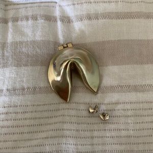 Lucky Brand Fortune Cookie Studs | Gold